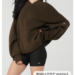 ALO scholar hooded sweater